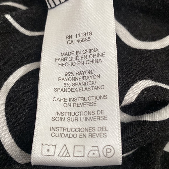 MICHAEL KORS || Twist Front V Neck Blouse size Medium - Picture 5 of 5